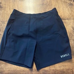 Mens 7” Black NoBull Shorts